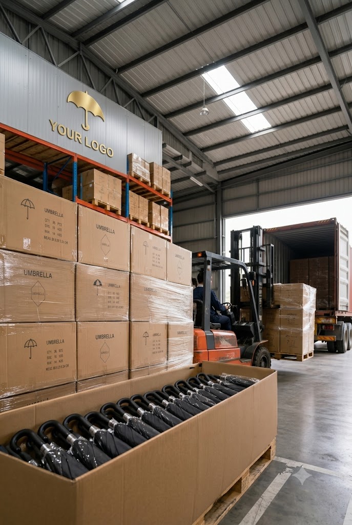 aerospace Umbrella supplier warehouse and logistics China